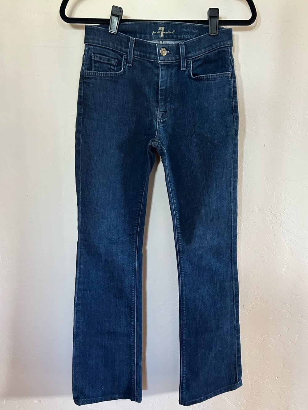 7 For All Mankind - Dark Blue Women's Bootcut Jeans